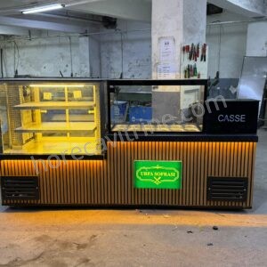 Salade en kebab vitrine